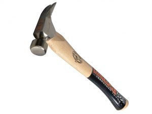 Trim Hammer Plain Face Curved Handle 450g (16oz)